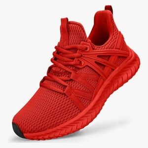 7.5 Red Athletic Ladies Shoes